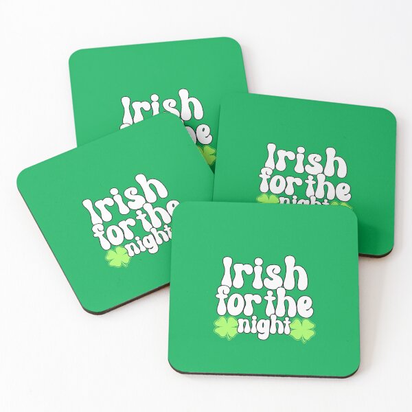 Aperçu de l'œuvre Irlandais pour la nuit, conception amusante de la Saint-Patrick, journée des paddys créée et vendue par wittyprinttop.