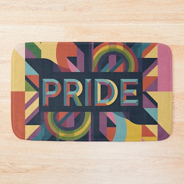 Item preview, Progress pride, colorful inscription designed and sold by LuckyFamily.