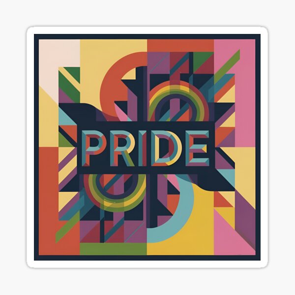 Item preview, Progress pride, colorful inscription designed and sold by LuckyFamily.