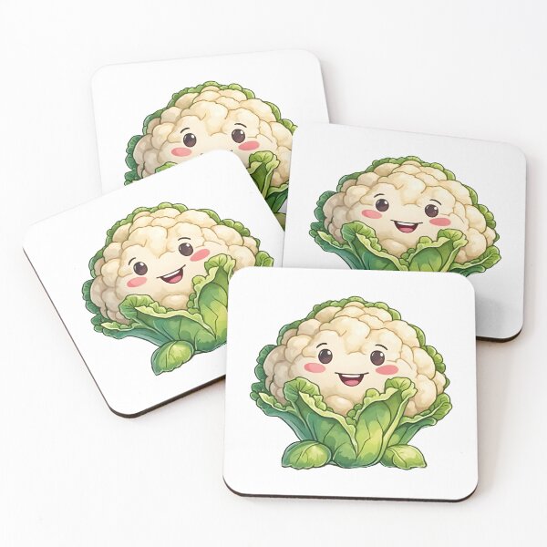 Item preview, Irresistibly Kawaii Cauliflower designed and sold by CuteAndAesthetic.