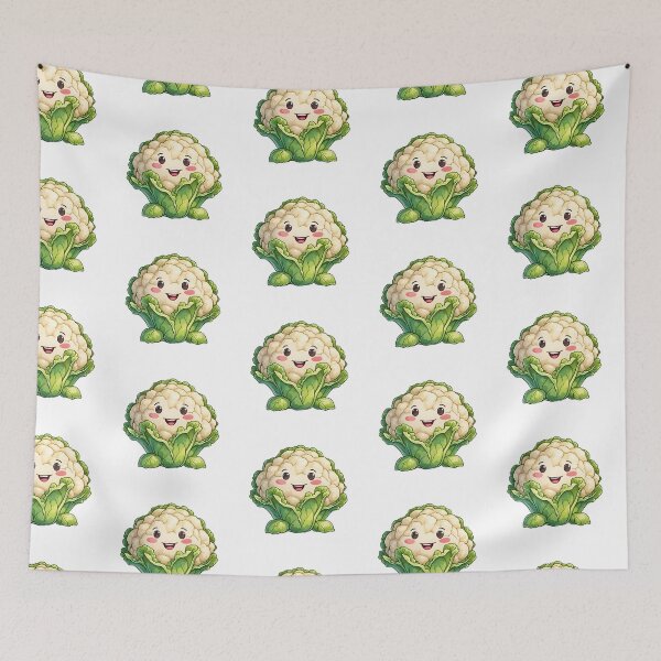 Item preview, Irresistibly Kawaii Cauliflower designed and sold by CuteAndAesthetic.