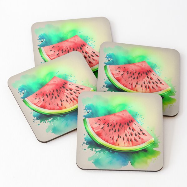 Item preview, Watercolor watermelon designed and sold by Jasardpu.