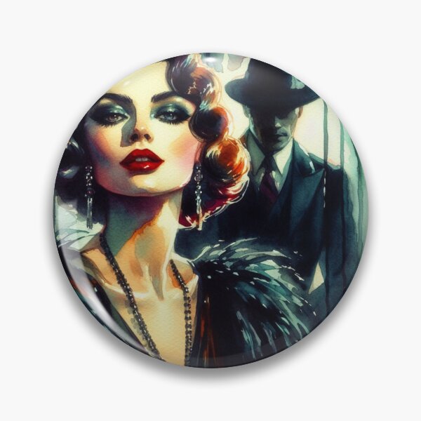 Item preview, Noir Vintage Fatal Captivation [Watercolor] designed and sold by RESToRAPTOR.