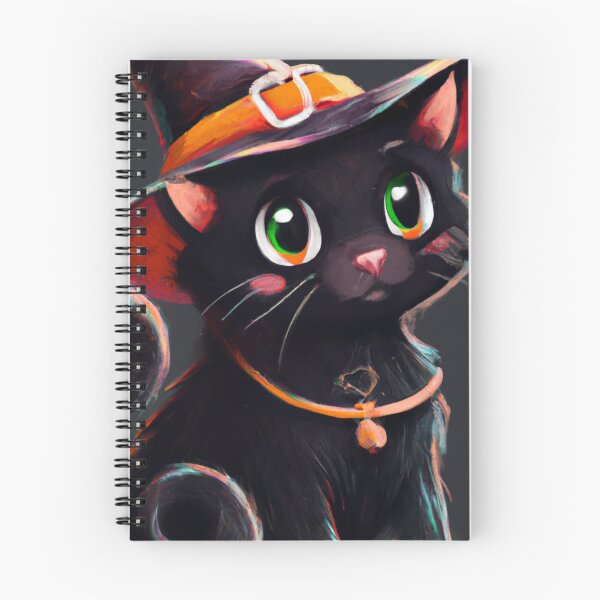 Item preview, Dara - Cute Witchy Black Cat designed and sold by umi ♡.