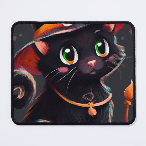 Item preview, Dara - Cute Witchy Black Cat designed and sold by umi ♡.