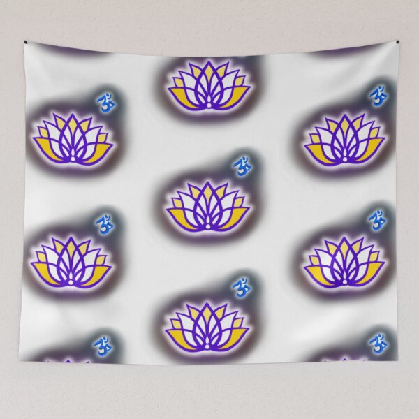 Item preview, Lotus Flower, abstract buddhist art designed and sold by MayGreenAbgrall.