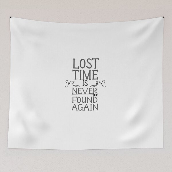 Item preview, Lost time is never found again designed and sold by Merigold.