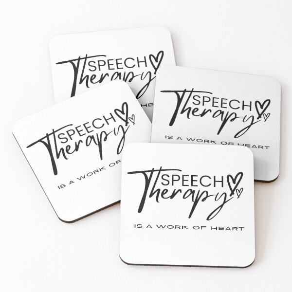 Item preview, Speech Therapy , is a work of heart, Inspirational Therapy saying for End of Year Speech for Teacher  designed and sold by CHAMSSTORE.