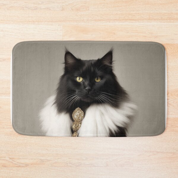 Item preview, Anthropomorphic Cat Collection - Domestic Longhair Black Cat #18 designed and sold by elektronen.