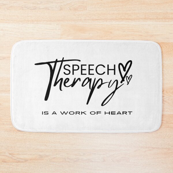 Item preview, Speech Therapy , is a work of heart, Inspirational Therapy saying for End of Year Speech for Teacher  designed and sold by CHAMSSTORE.