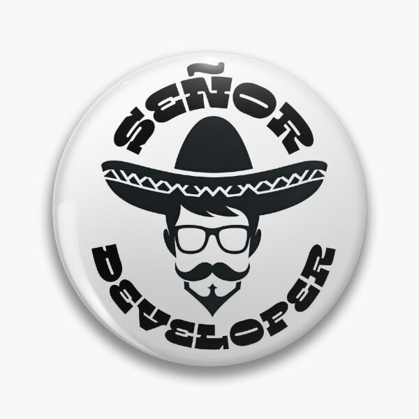 Item preview, Señor Developer: Master of Code Fiesta designed and sold by TuringTacoTales.