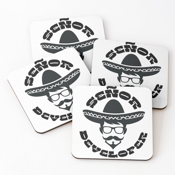 Item preview, Señor Developer: Master of Code Fiesta designed and sold by TuringTacoTales.