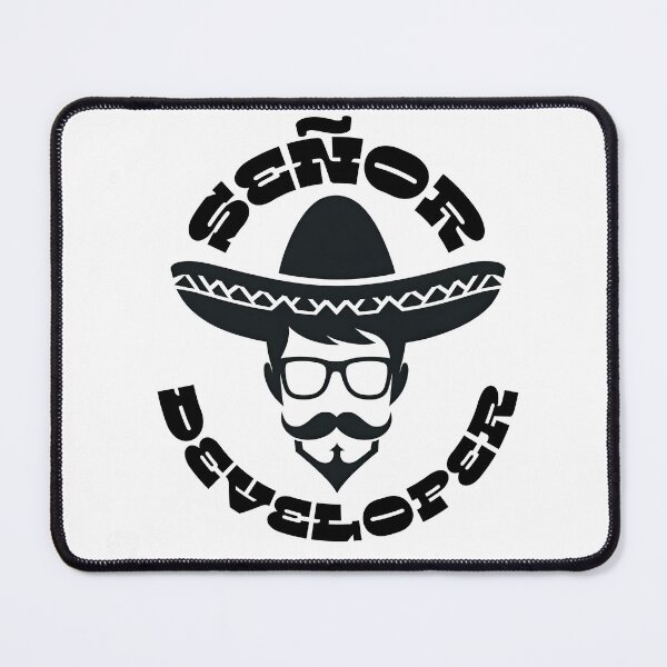 Item preview, Señor Developer: Master of Code Fiesta designed and sold by TuringTacoTales.