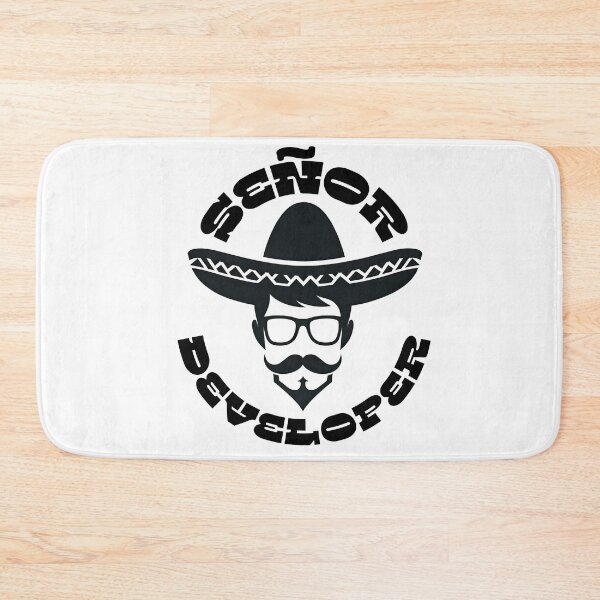 Item preview, Señor Developer: Master of Code Fiesta designed and sold by TuringTacoTales.