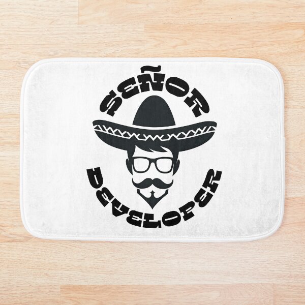 Item preview, Señor Developer: Master of Code Fiesta designed and sold by TuringTacoTales.