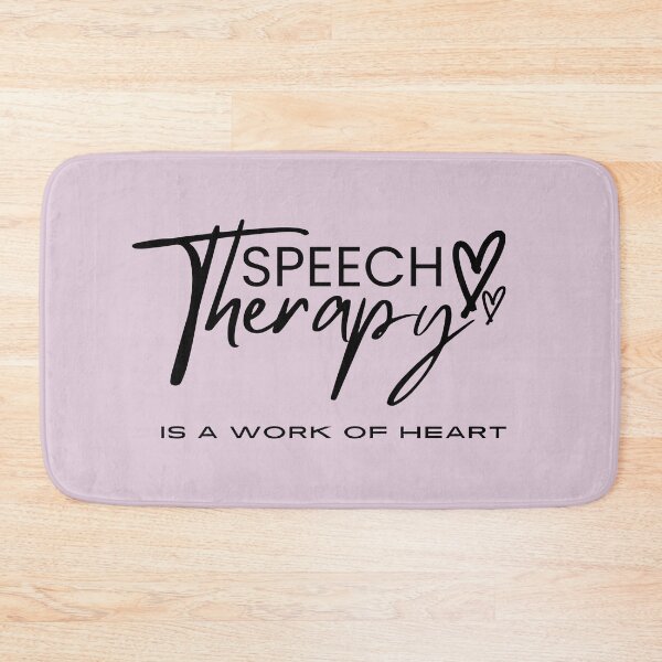 Item preview, Speech Therapy , is a work of heart, Inspirational Therapy saying for End of Year Speech for Teacher  designed and sold by CHAMSSTORE.