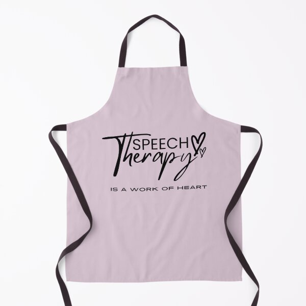 Item preview, Speech Therapy , is a work of heart, Inspirational Therapy saying for End of Year Speech for Teacher  designed and sold by CHAMSSTORE.