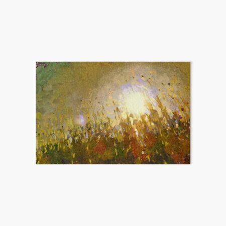 Lavender in the afternoon sun Art Board Print