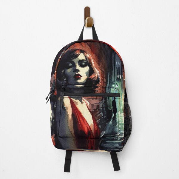 Item preview, Noir Vintage Femme Fatale [Watercolor] designed and sold by RESToRAPTOR.