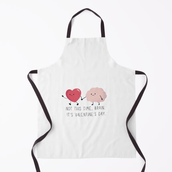 Item preview, Not this time, Brain. It's Valentine's Day. Heart and brain Love designed and sold by StudioProArt.