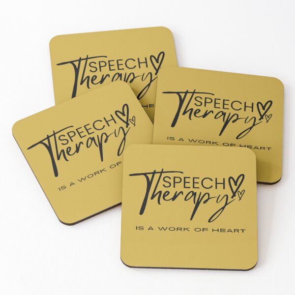 Item preview, Speech Therapy , is a work of heart, Inspirational Therapy saying for End of Year Speech for Teacher  designed and sold by CHAMSSTORE.