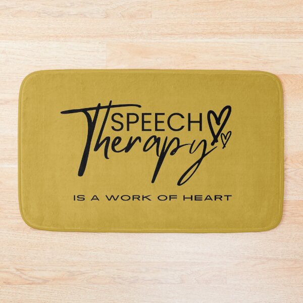 Item preview, Speech Therapy , is a work of heart, Inspirational Therapy saying for End of Year Speech for Teacher  designed and sold by CHAMSSTORE.