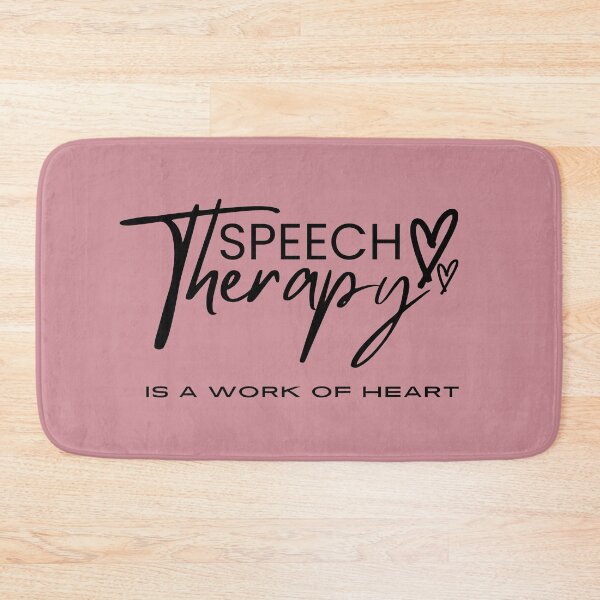 Item preview, Speech Therapy , is a work of heart, Inspirational Therapy saying for End of Year Speech for Teacher  designed and sold by CHAMSSTORE.