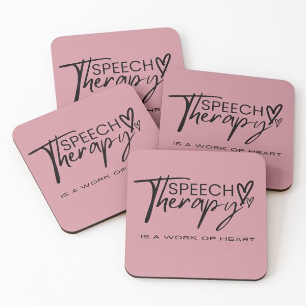 Item preview, Speech Therapy , is a work of heart, Inspirational Therapy saying for End of Year Speech for Teacher  designed and sold by CHAMSSTORE.