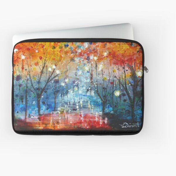 Item preview, Acrylic autumn forest reflections designed and sold by lauradiment.