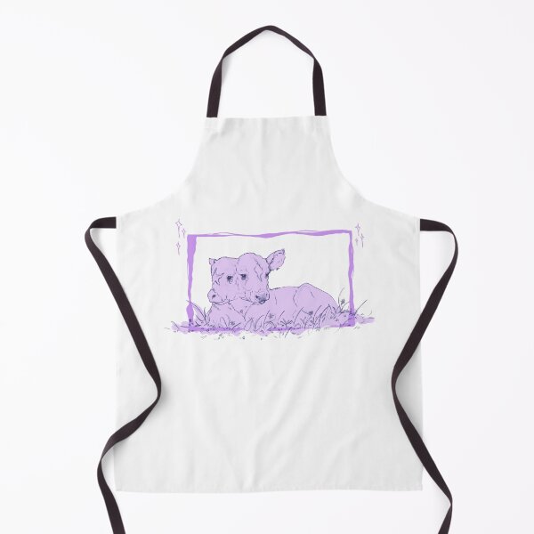 Item preview, Two Headed Calf - Twice as bright as usual - Lavander - purple designed and sold by Mossymagpies.