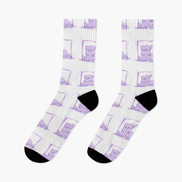 Item preview, Two Headed Calf - Twice as bright as usual - Lavander - purple designed and sold by Mossymagpies.