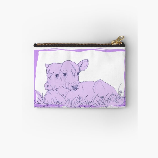 Item preview, Two Headed Calf - Twice as bright as usual - Lavander - purple designed and sold by Mossymagpies.