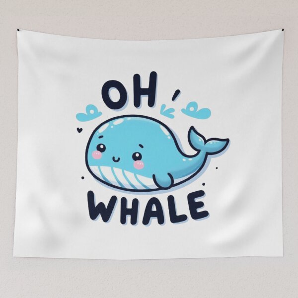 Item preview, Oh Whale Funny Saying Pun Of Oh Well designed and sold by Culmika.