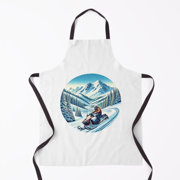 Item preview, Snowmobiling Mountains | Snowmobile | Winter | Nature designed and sold by ShopCoolStop.