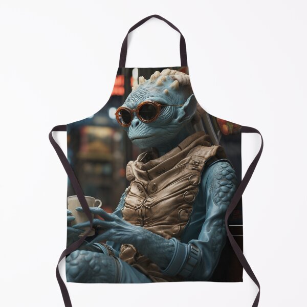 Item preview, Alien reptile drink tea designed and sold by oilidesing.
