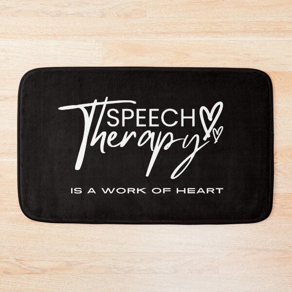 Item preview, Speech Therapy , is a work of heart, Inspirational Therapy saying for End of Year Speech for Teacher  designed and sold by CHAMSSTORE.