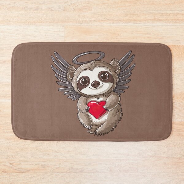 Item preview, Cute Sloth with Love Heart. Valentines Day designed and sold by LeeLooUA.