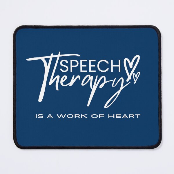 Item preview, Speech Therapy , is a work of heart, Inspirational Therapy saying for End of Year Speech for Teacher  designed and sold by CHAMSSTORE.