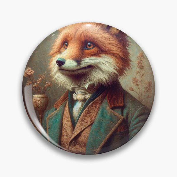 Item preview, The Fox of High Society designed and sold by ARTificialJames.