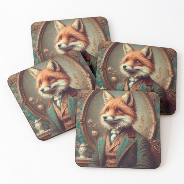 Item preview, The Fox of High Society designed and sold by ARTificialJames.