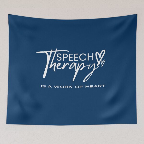 Item preview, Speech Therapy , is a work of heart, Inspirational Therapy saying for End of Year Speech for Teacher  designed and sold by CHAMSSTORE.