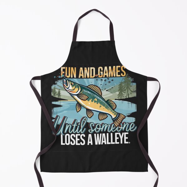 Item preview, Fun and Games until someone loses a walleye style Watercolor Splatter designed and sold by Pawel Oska.