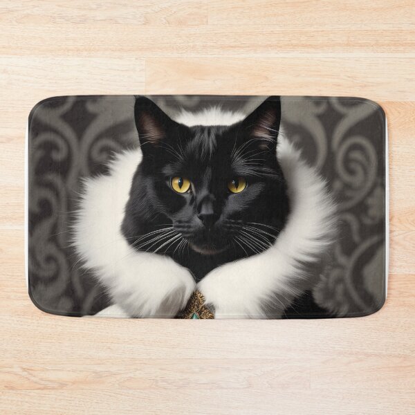 Item preview, Anthropomorphic Cat Collection - Domestic Longhair Black Cat #21 designed and sold by elektronen.