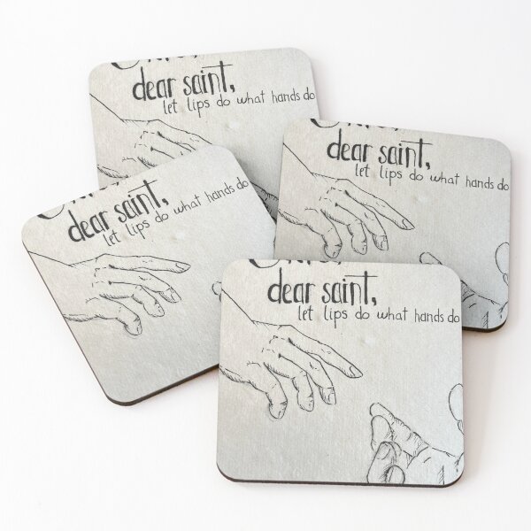 Item preview, O, then, Dear Saint, let lips do what hands do designed and sold by Carissa-Belle.