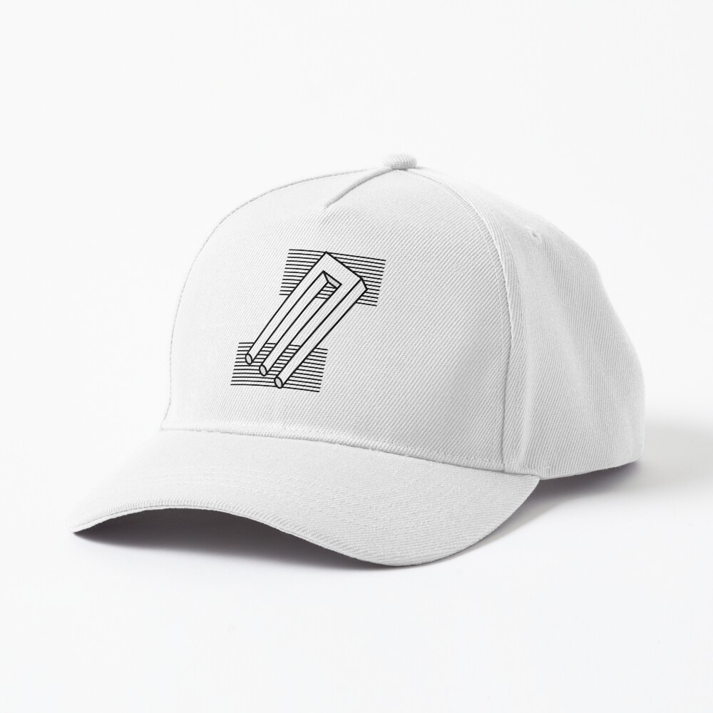 Vista previa del artículo con la obra «Gorra de béisbol», diseñado y vendido por VeryRandomShop.