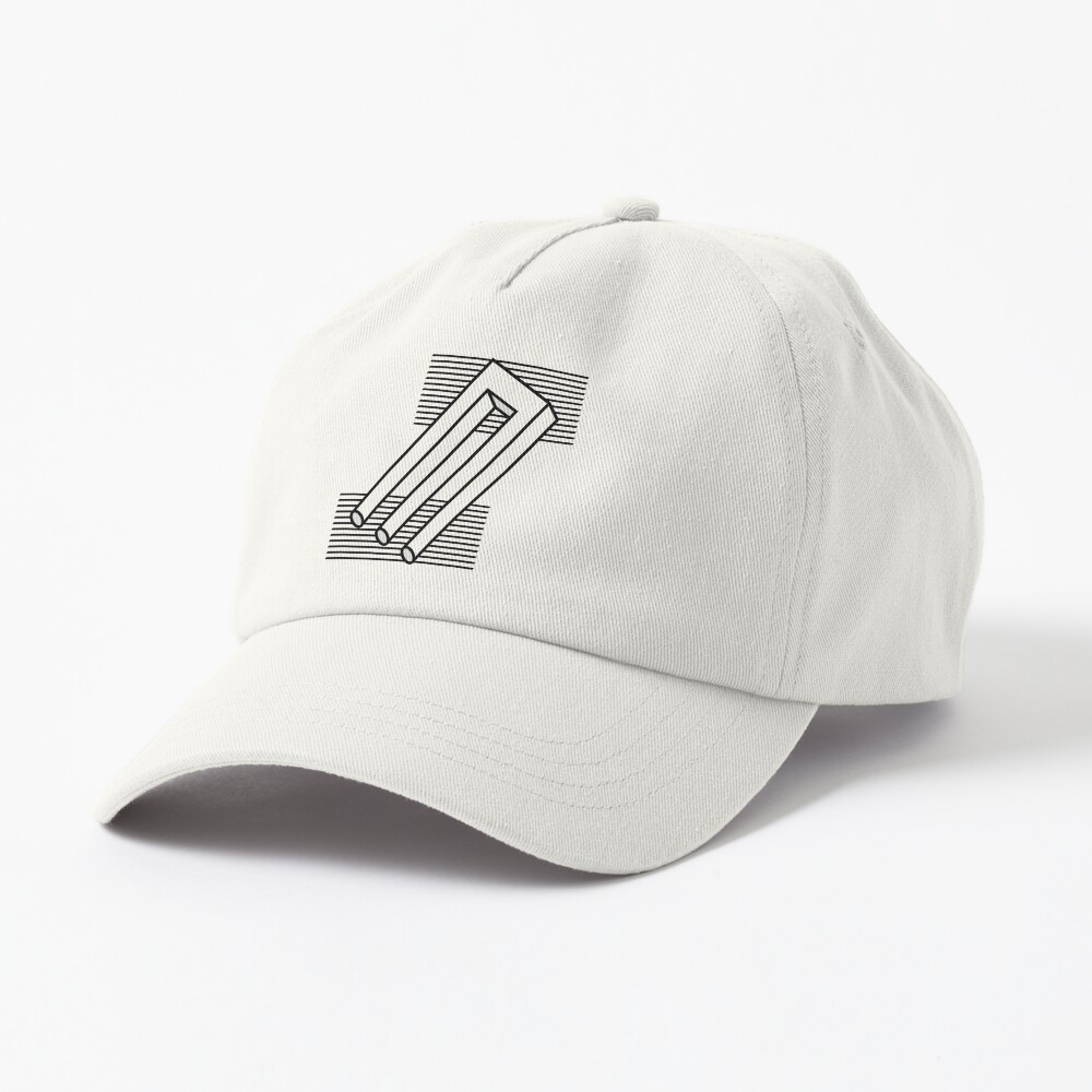 Vista previa del artículo con la obra «Dad hat», diseñado y vendido por VeryRandomShop.