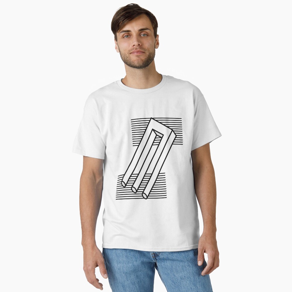 Vista previa del artículo con la obra «Camiseta clásica», diseñado y vendido por VeryRandomShop.