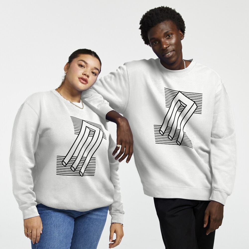 Vista previa del artículo con la obra «Sudadera sin capucha», diseñado y vendido por VeryRandomShop.