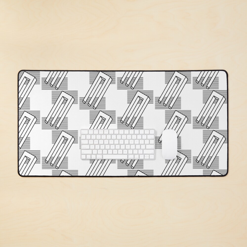 Vista previa del artículo con la obra «Alfombrilla de escritorio», diseñado y vendido por VeryRandomShop.