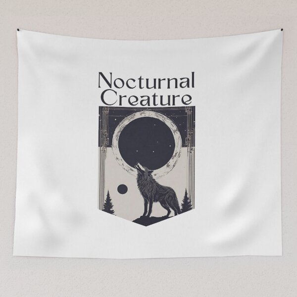 Item preview, Nocturnal creature designed and sold by Weknes.